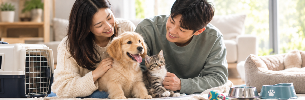 반려동물 가족으로 맞이하기