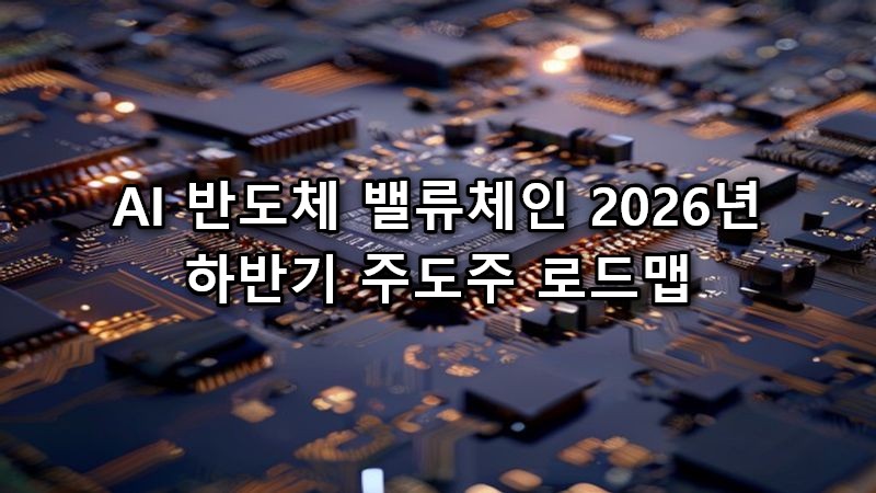 AI 반도체 밸류체인 2026년 하반기 주도주 로드맵 메인 썸네일 이미지