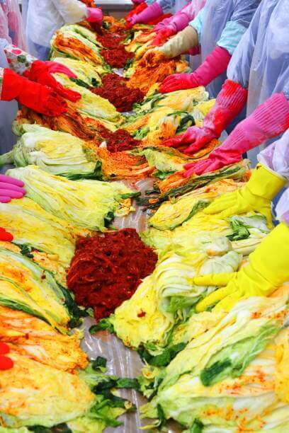 김장 김치 쉽고 맛있게 담는 법 김치 속 넣기