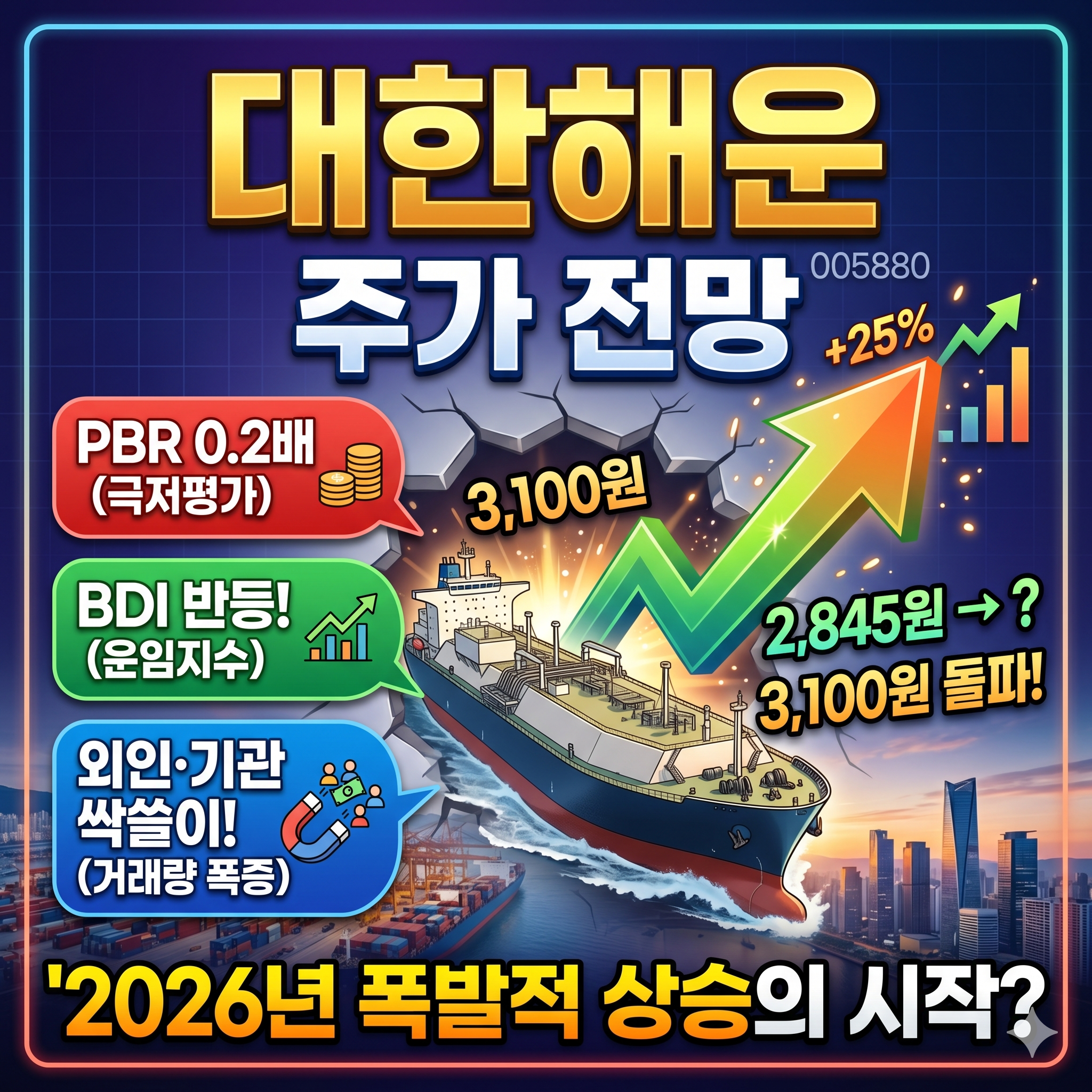 대한해운 주가 전망