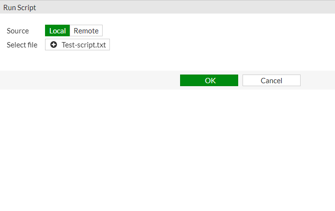 Fortigate scripts