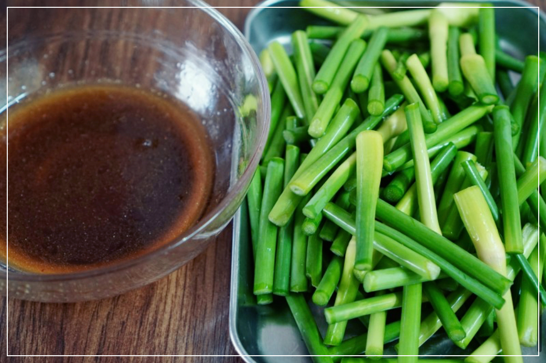 마늘쫑볶음-황금레시피