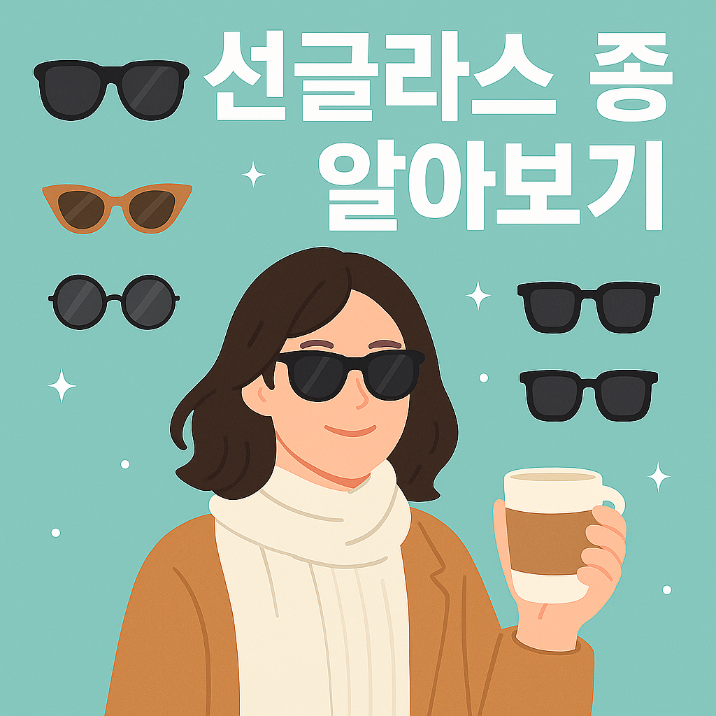 선글라스 종류 알아보기 썸네일 이미지