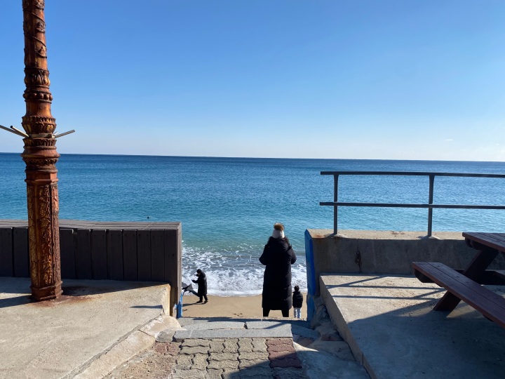 영덕바다펜션-해변가는길