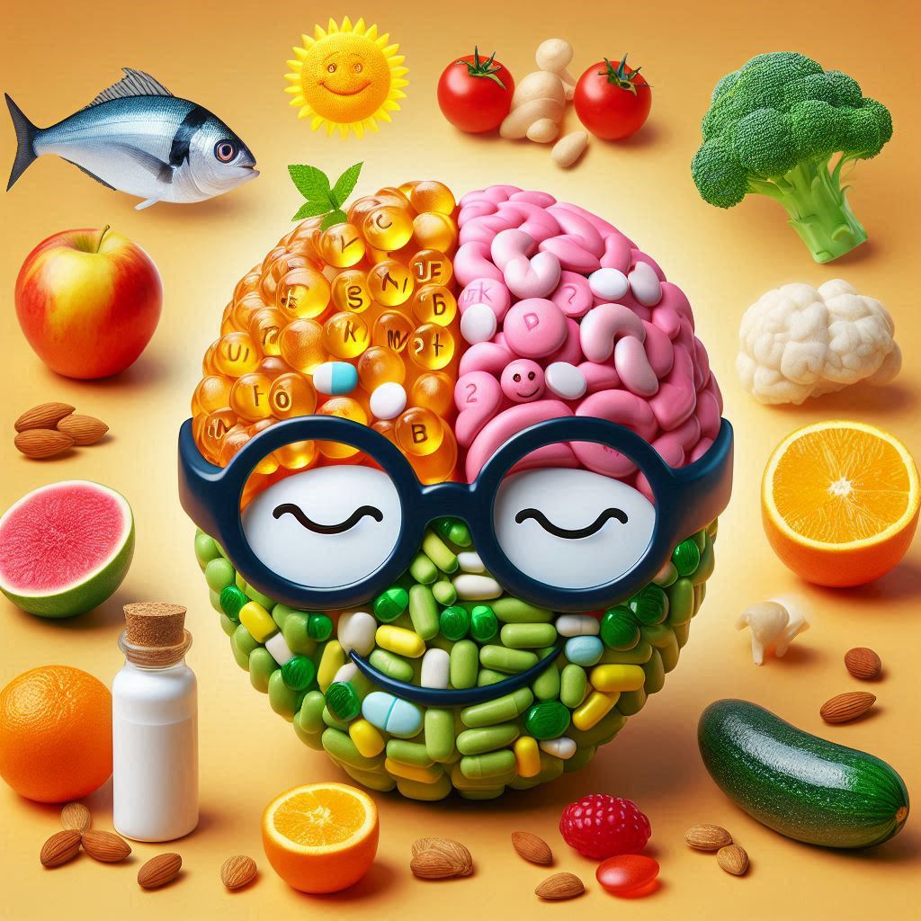 뇌를 향상 시키는 비타민과 오메가-3