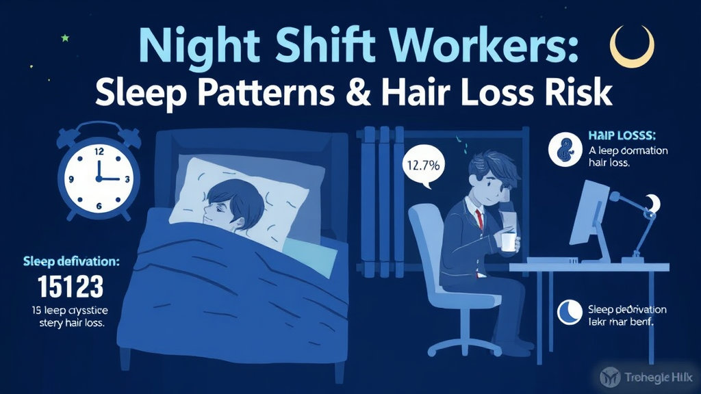 야간 교대 근무자의 수면 패턴과 탈모 위험도