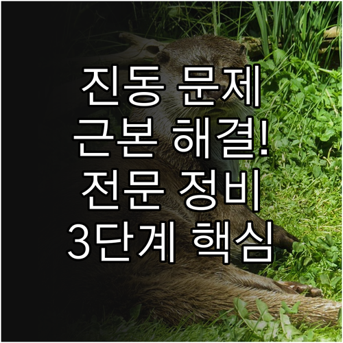 엘리베이터 진동 문제 근본 해결 3단..