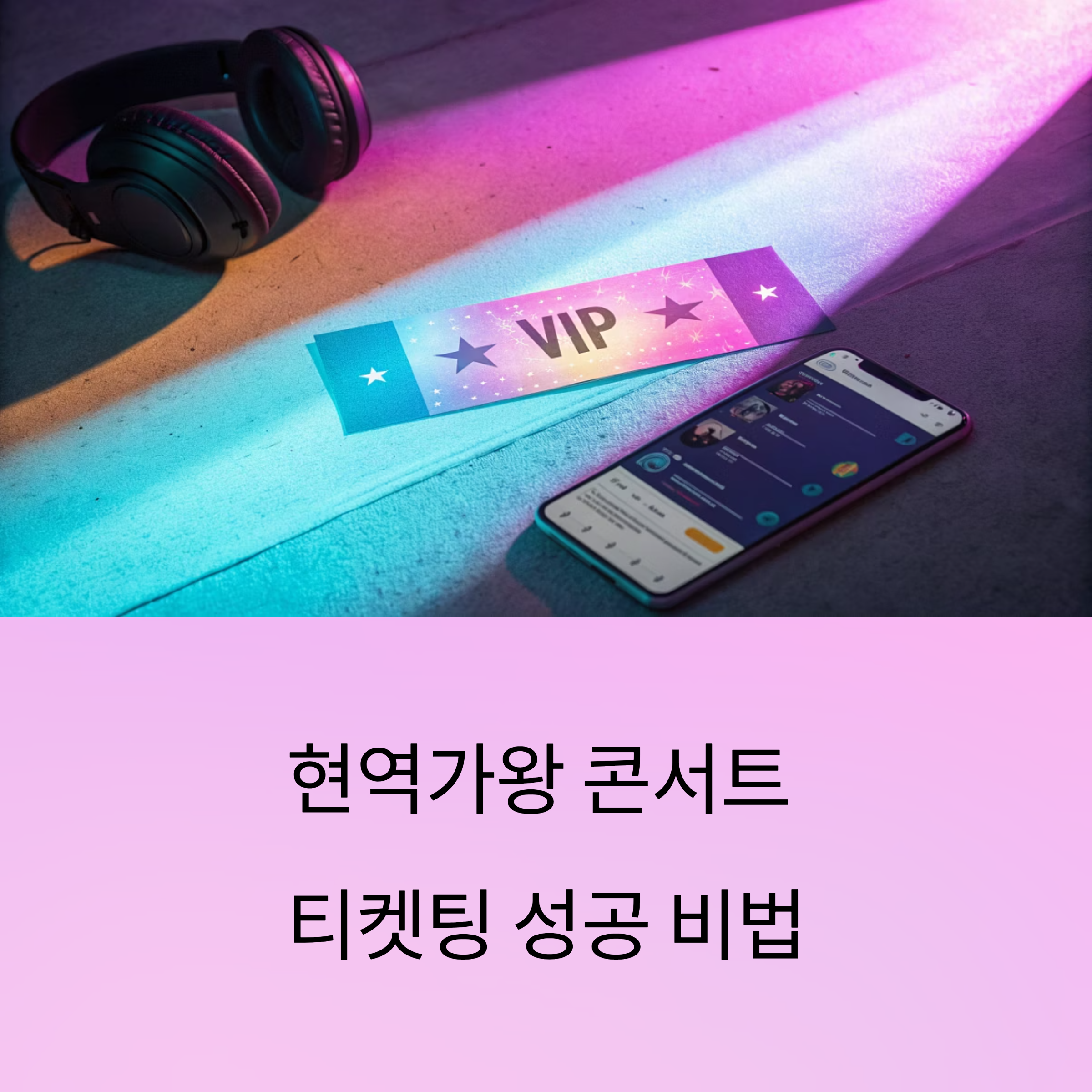 현역가왕 콘서트 서울 티켓팅 완벽 공략! 2025 예매 성공 A to Z