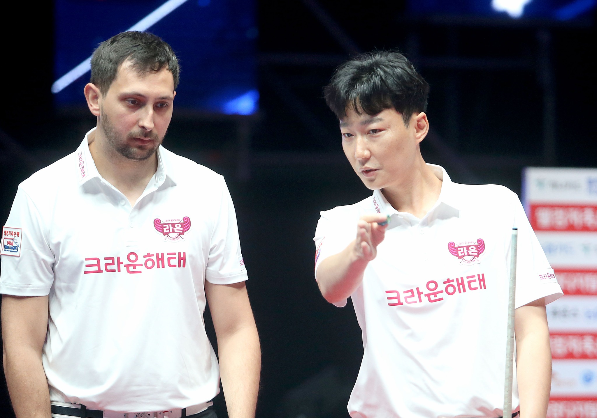 PBA 팀리그 순위 공동 6위 - 크라운해태 라온 프로당구팀