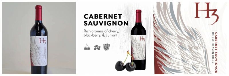 콜롬비아 크레스트 H3 카베르네 소비뇽 사진 3개
