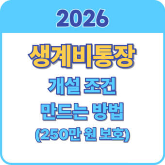 생계비 보호 계좌