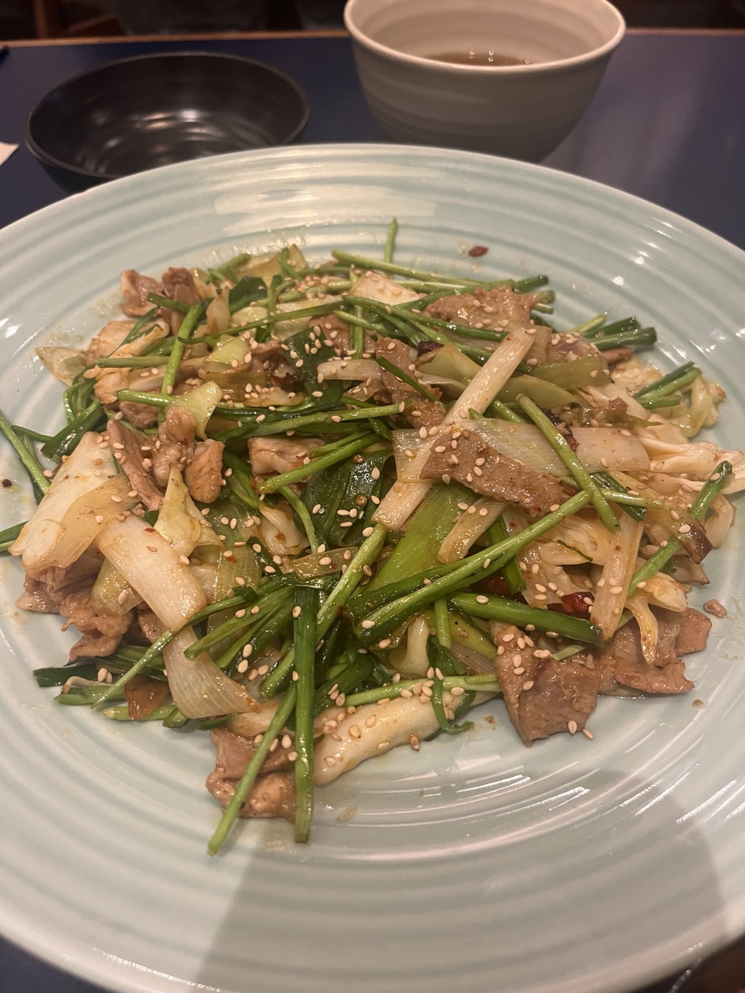 여의도 IFC몰 제일제면소 삼겹살부추무침 들기름막국수