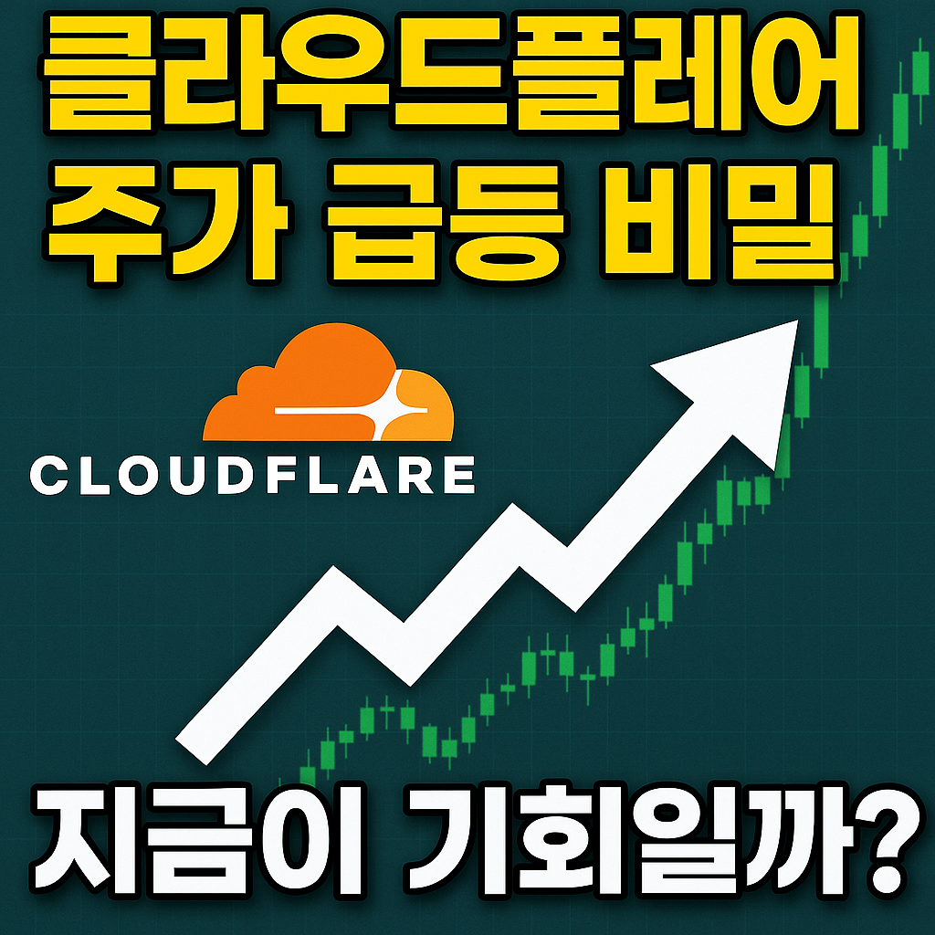 클라우드플레어 주가 급등 비밀, 지금이 기회일까