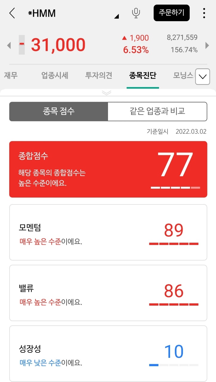 hmm 주가