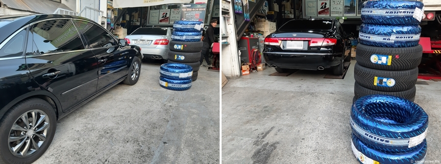사일룬타이어교체