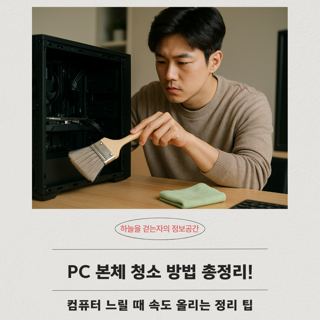 PC 본체 청소 방법 총정리! 컴퓨터 느릴 때 속도 올리는 정리 팁