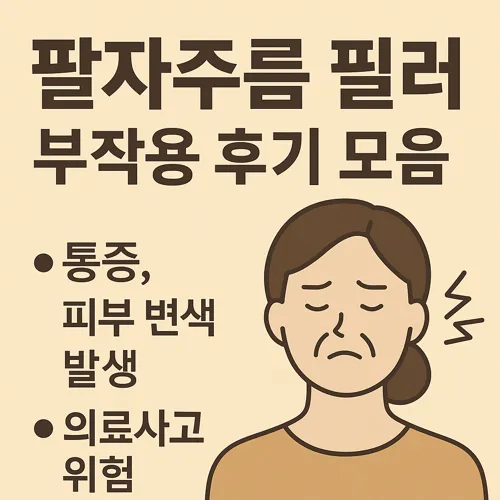 팔자주름 필러 부작용 후기 모음 썸네일