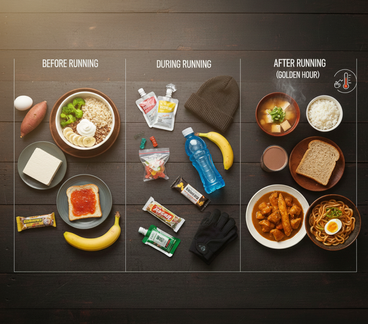 겨울 러너 회복식 메뉴