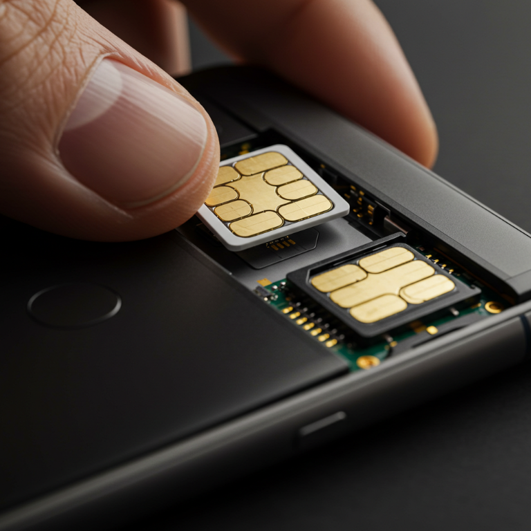 USIM 스와핑 이미지