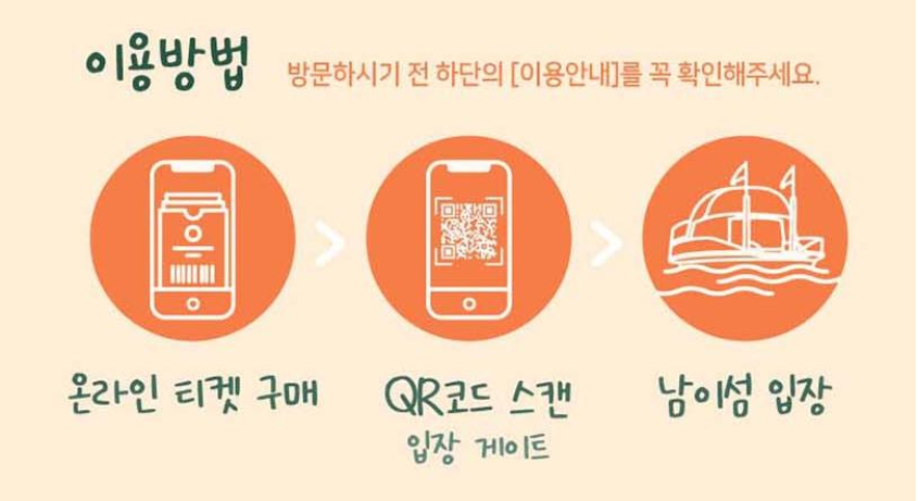 남이섬 입장권