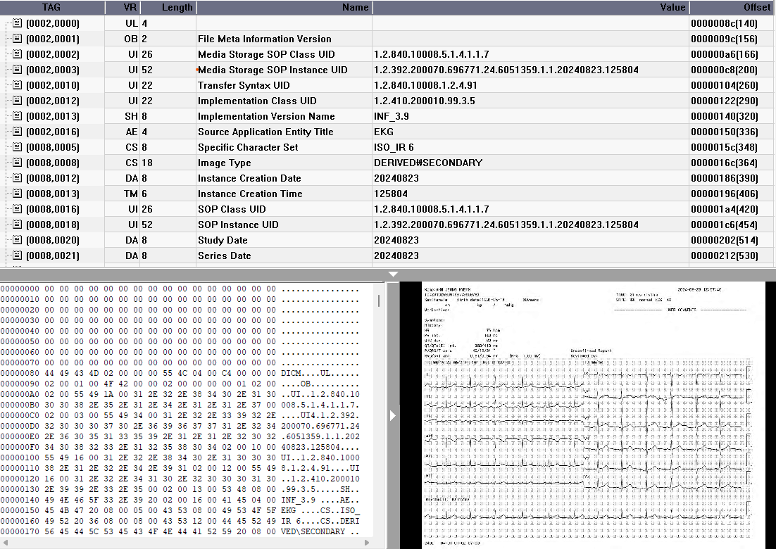 DICOM 객체(Object)와 데이터 요소(Data Element)