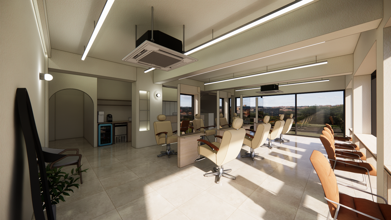 헤어샵인테리어디자인