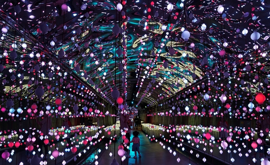 수양개빛터널-전경