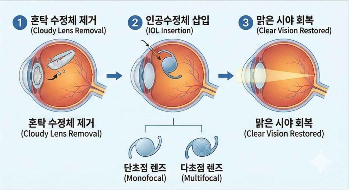 백내장 치료 방법