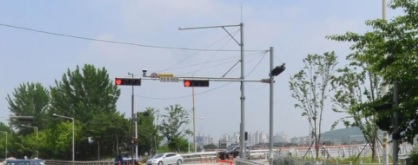 횡단보도 우회전 단속