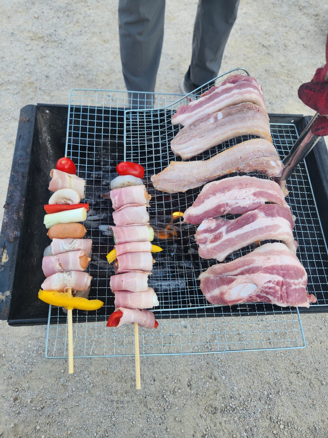 해운대메이커교육센터 캠핑 바베큐
