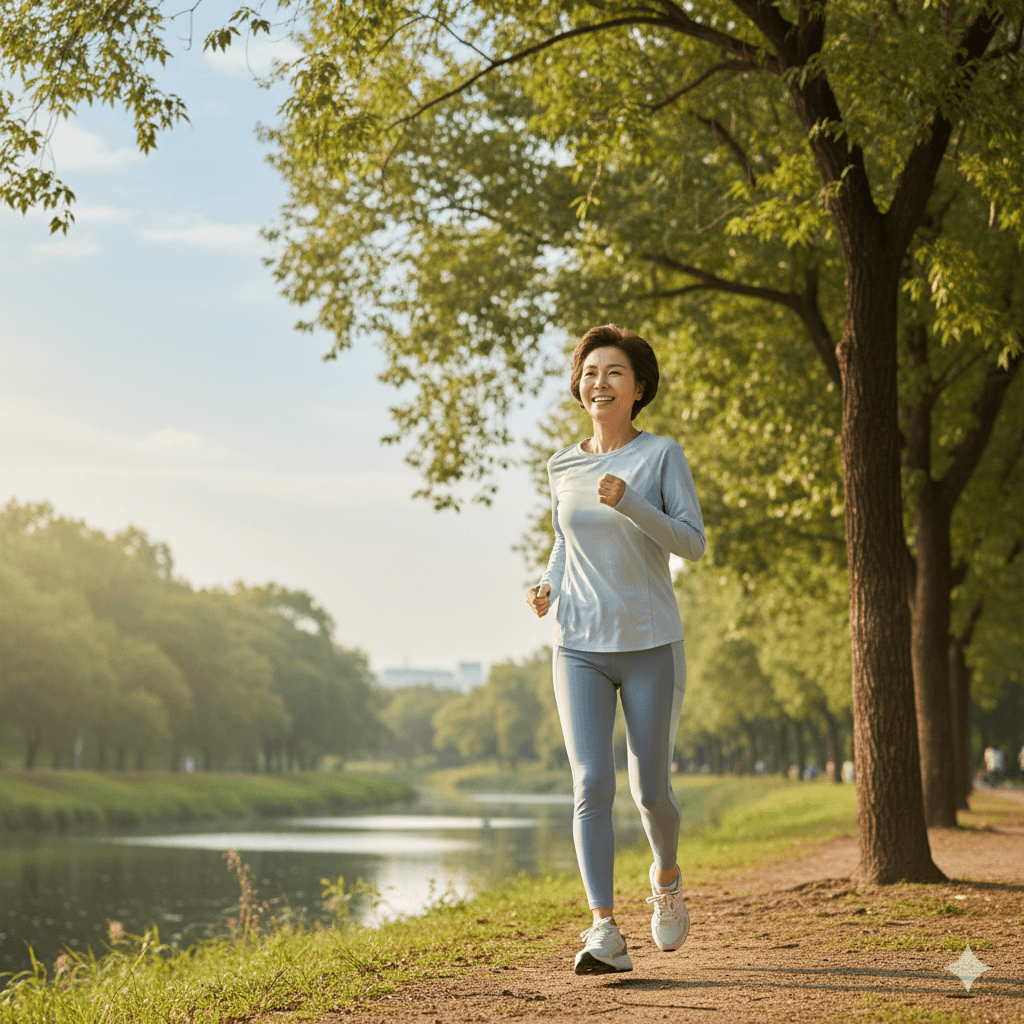 40대건강하게운동하기,달리기