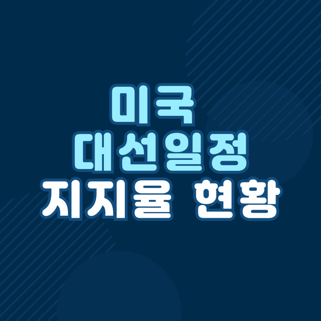 미국 대선 일정