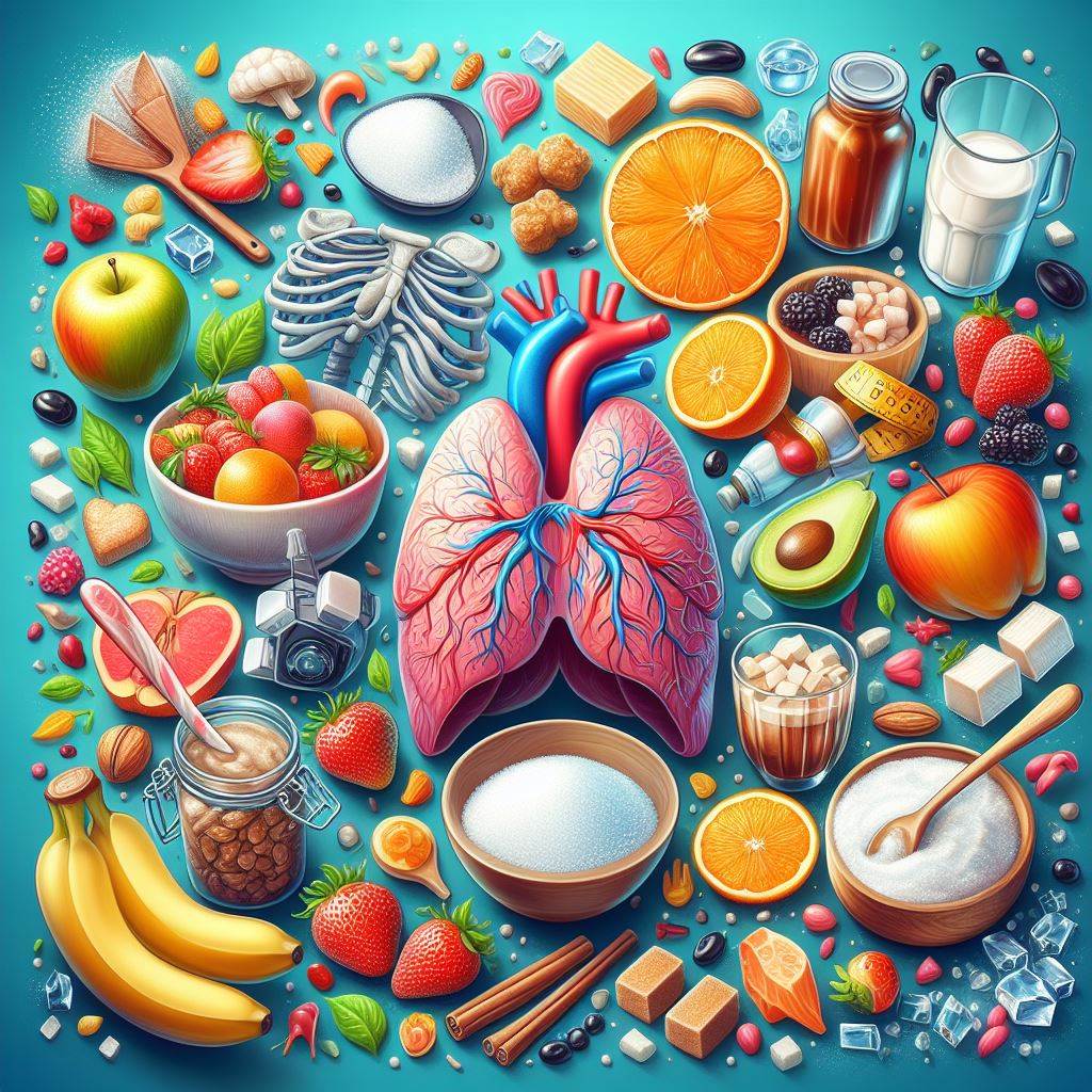 당분 섭취와 건강: 신체 각 부분에 미치는 영향과 주의할 점