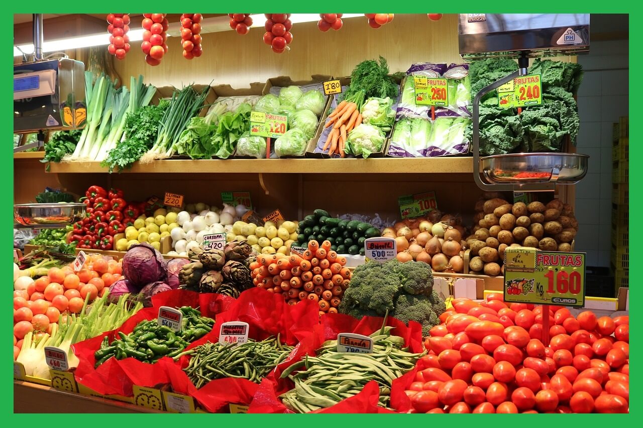 과일-야채-매대