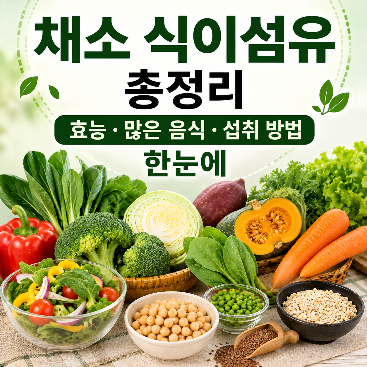 채소 식이섬유