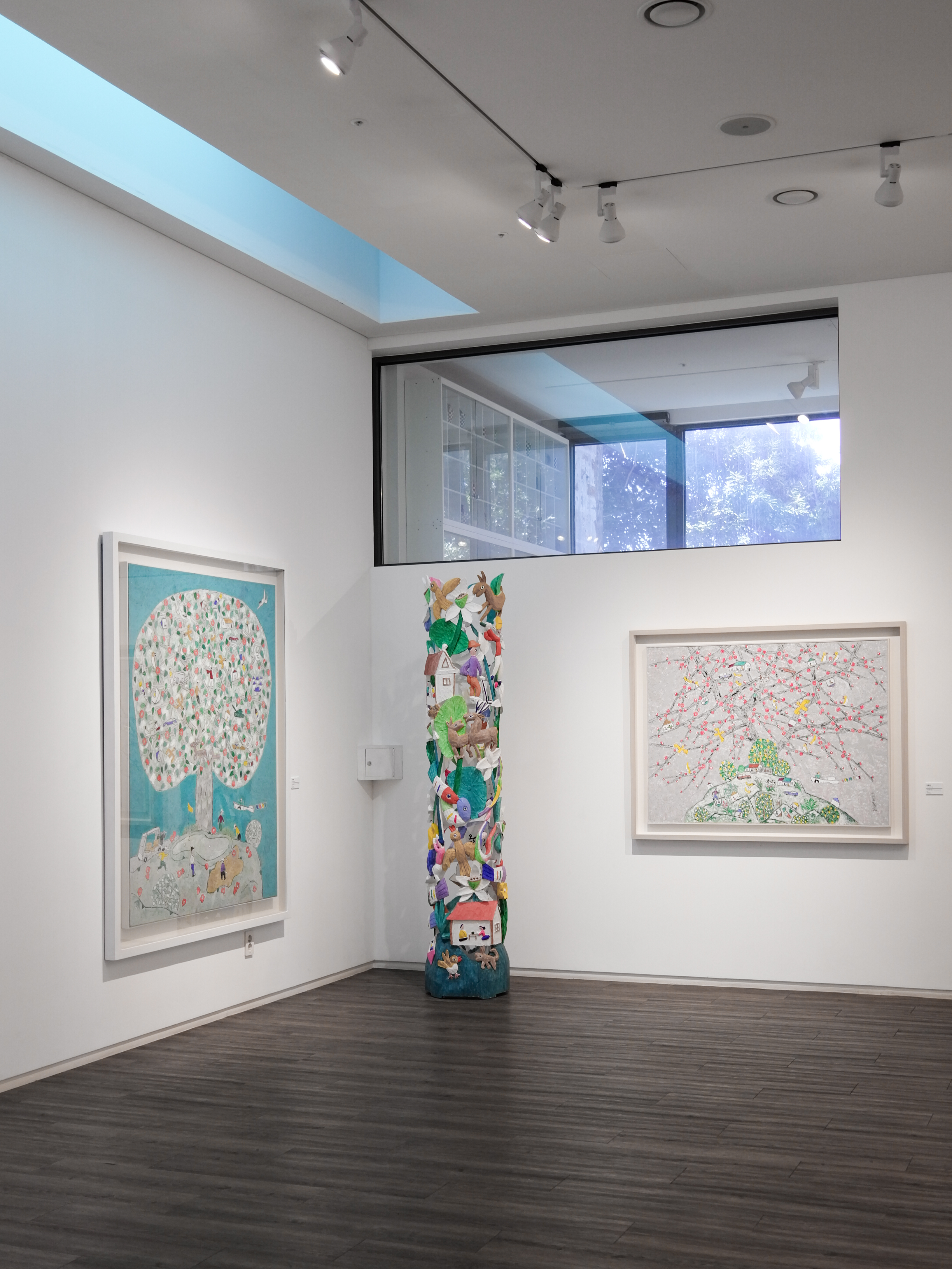 왈종미술관 내부 전시실