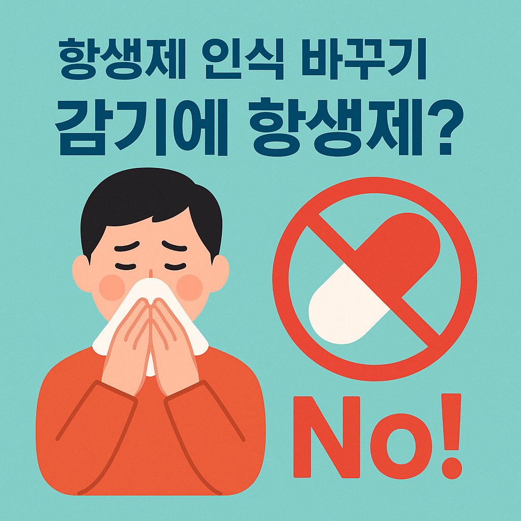 항생제 인식 바꾸기 블로그 섬네일