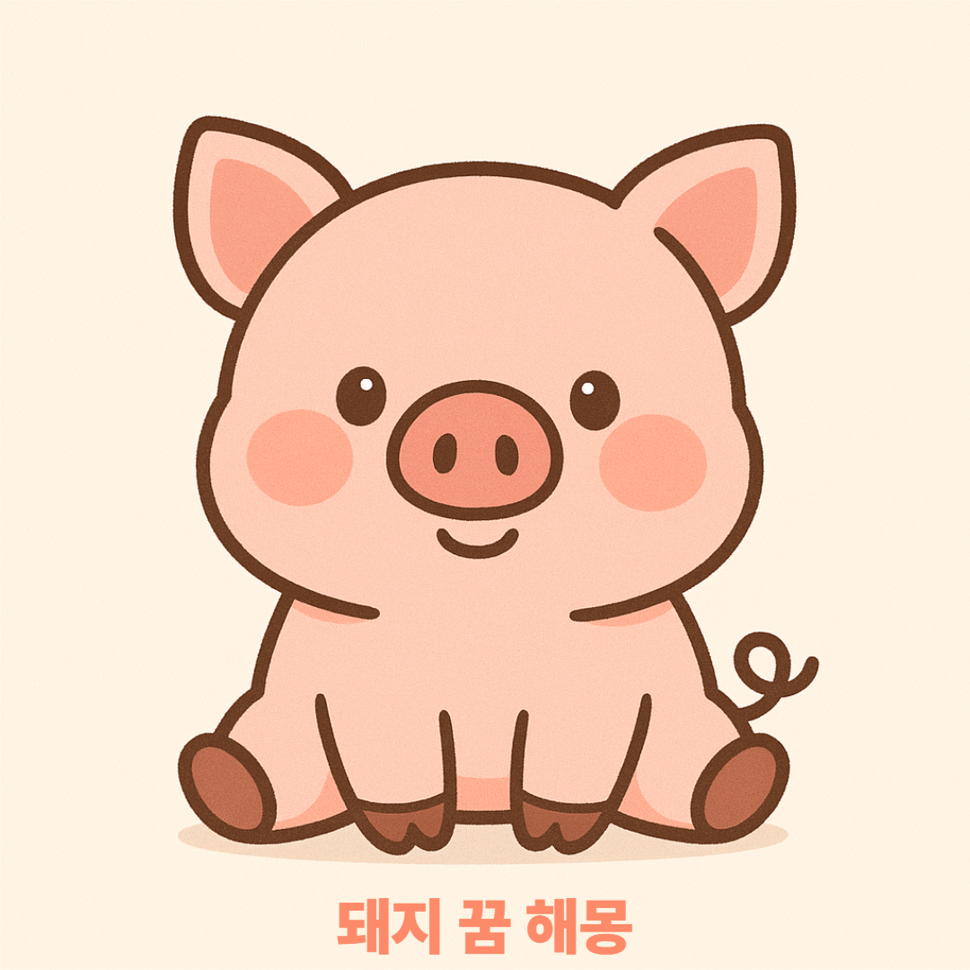 돼지 꿈 해몽 – 10가지 상황별 해석