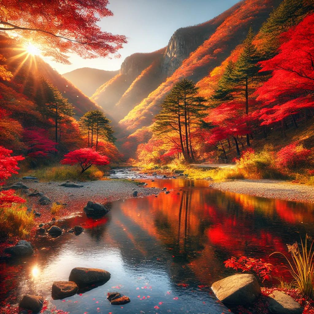 주왕산 단풍시기