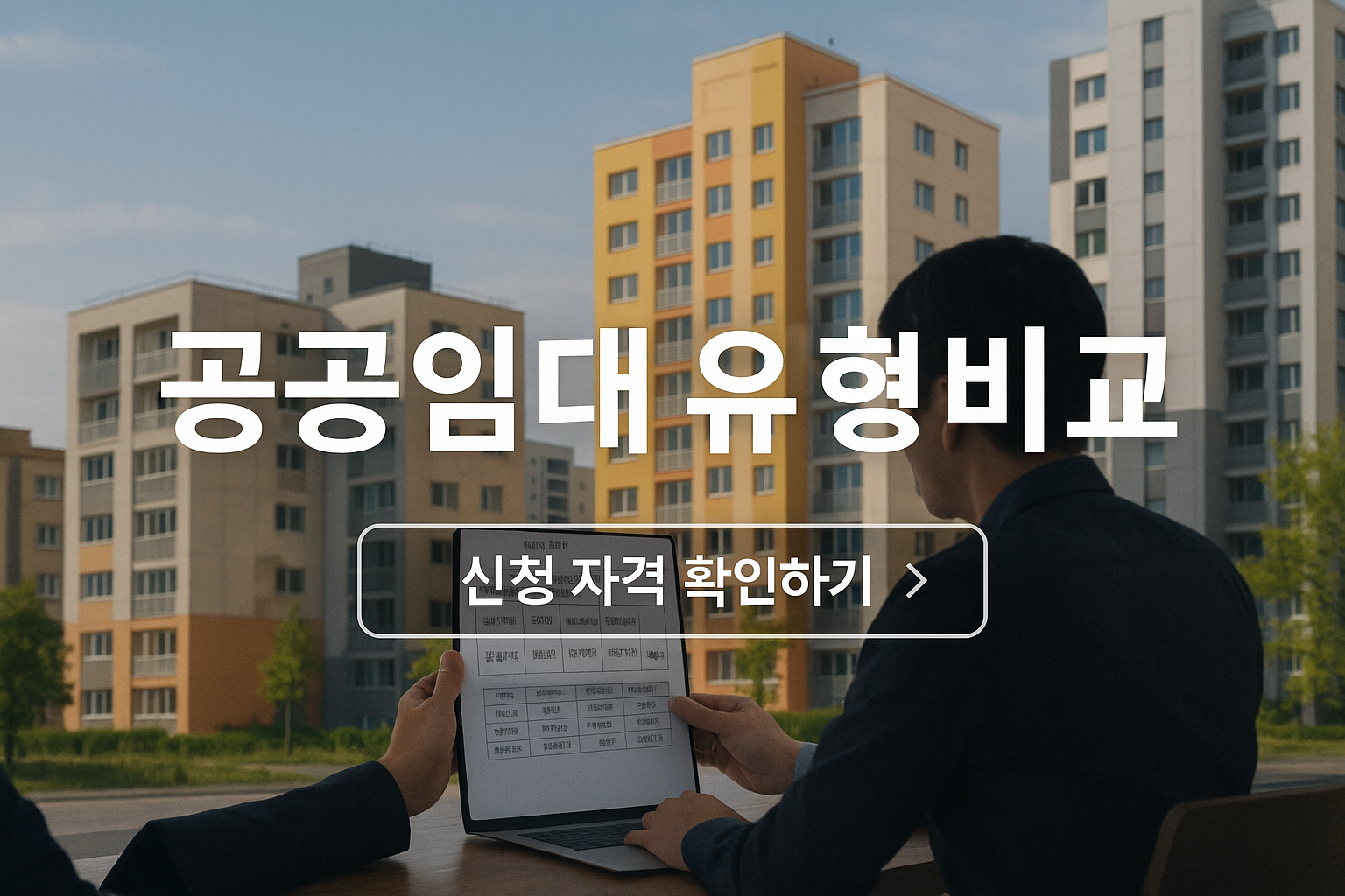 공공임대주택 유형별 비교