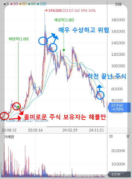 금양 주가 차트