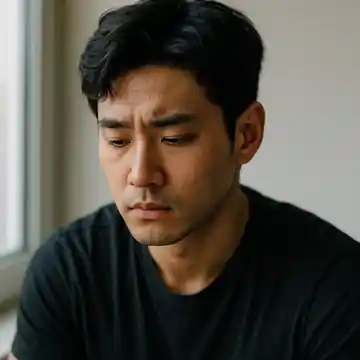 우울증 남자 이미지