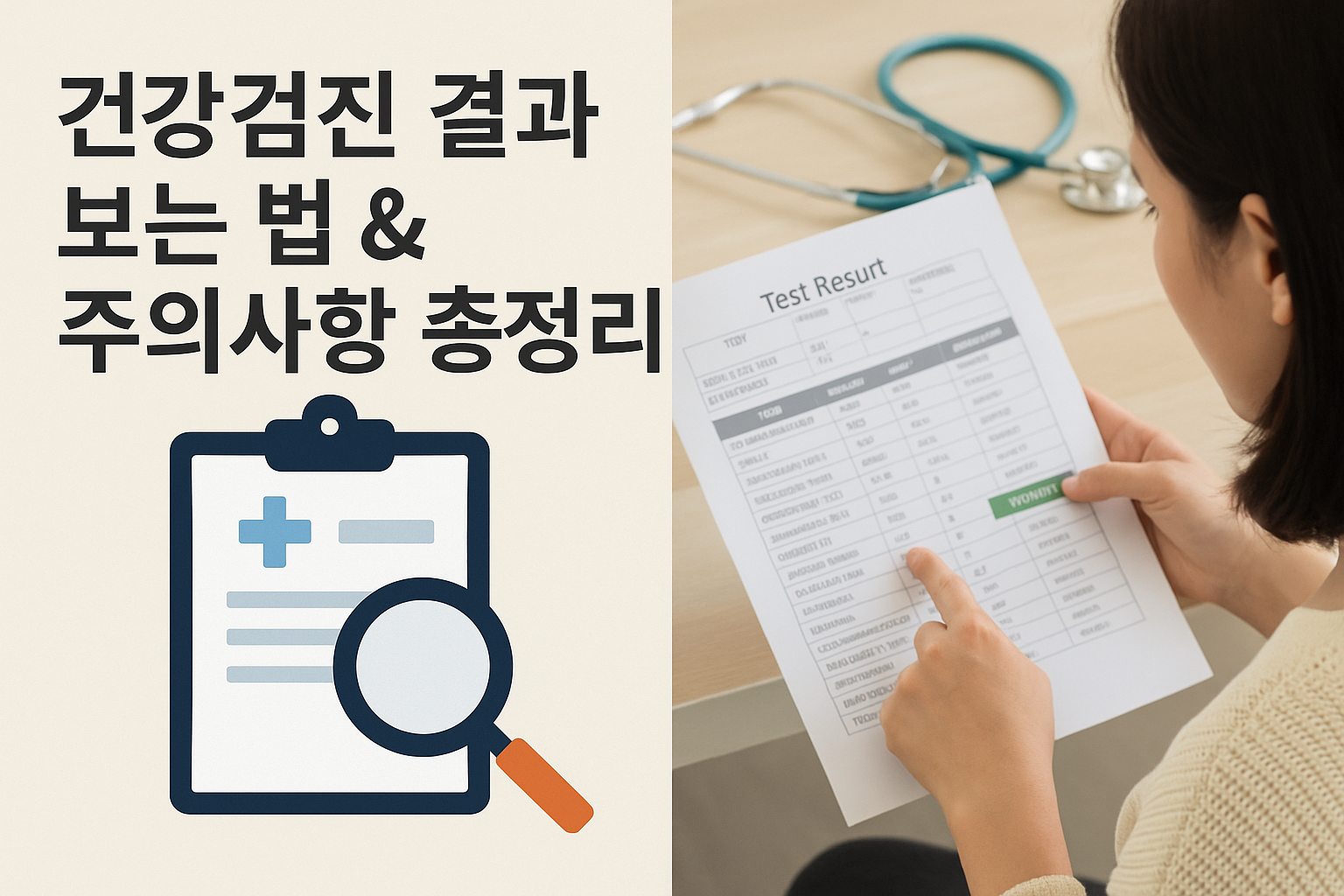건강검진 결과 보는 법