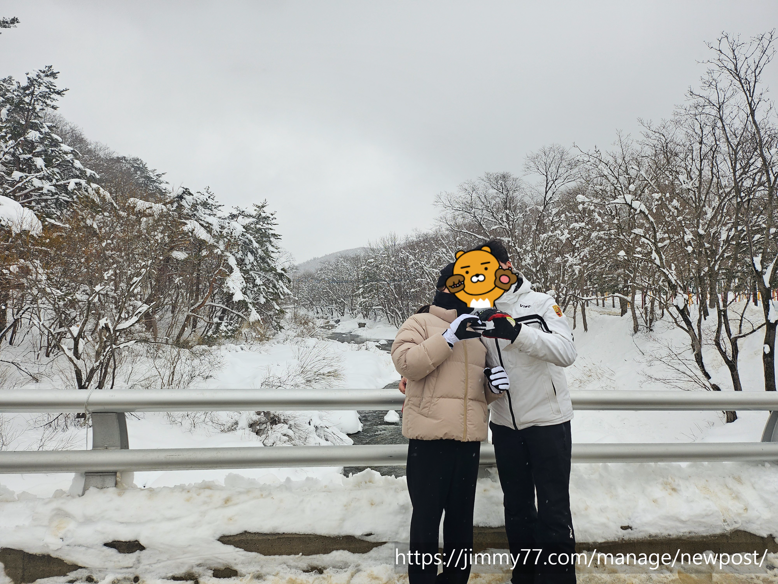 하늘목장 진입로