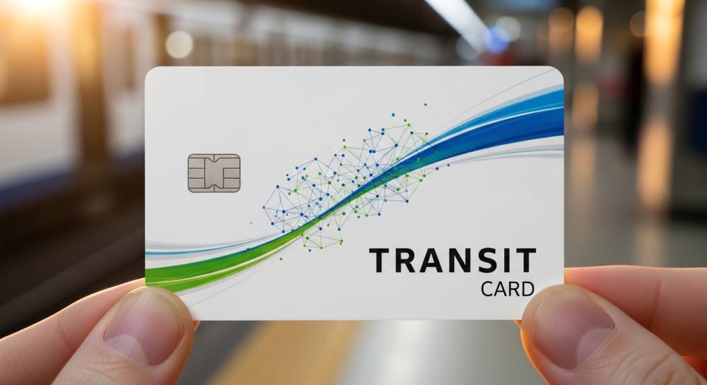 교통카드 사용하는 사진