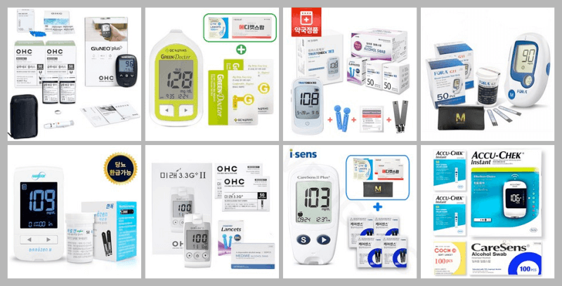 당뇨 혈당측정기 추천제품 리스트