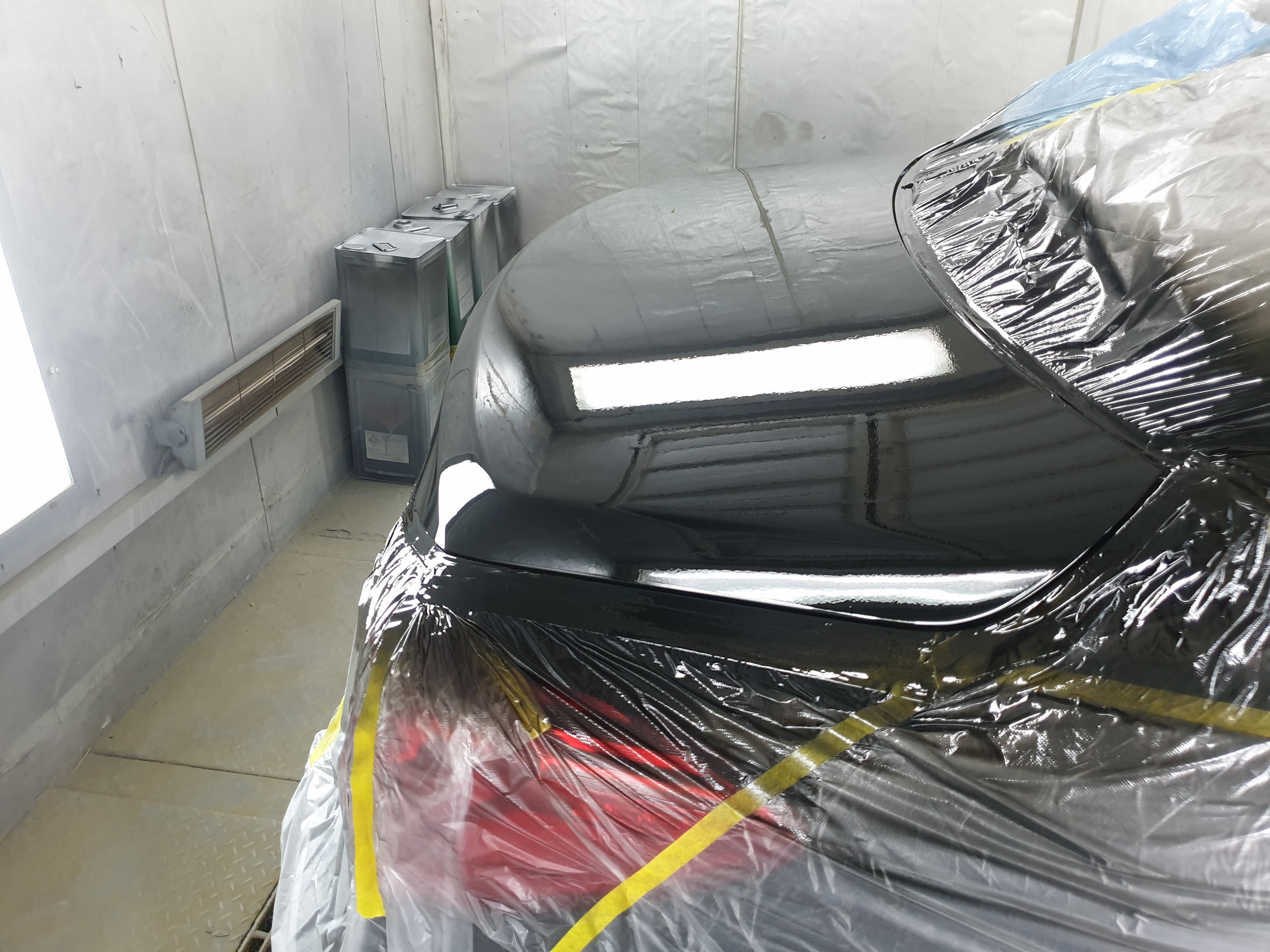 트렁크 도장 후