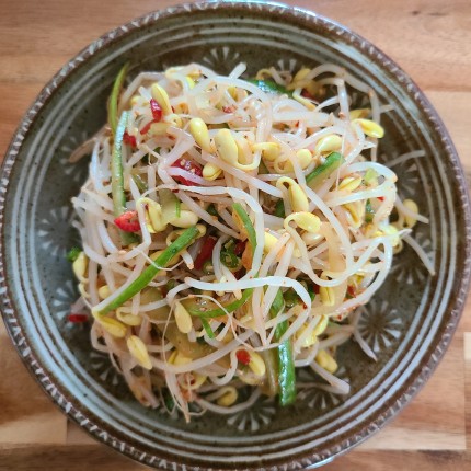 오이콩나물-무침-만들기