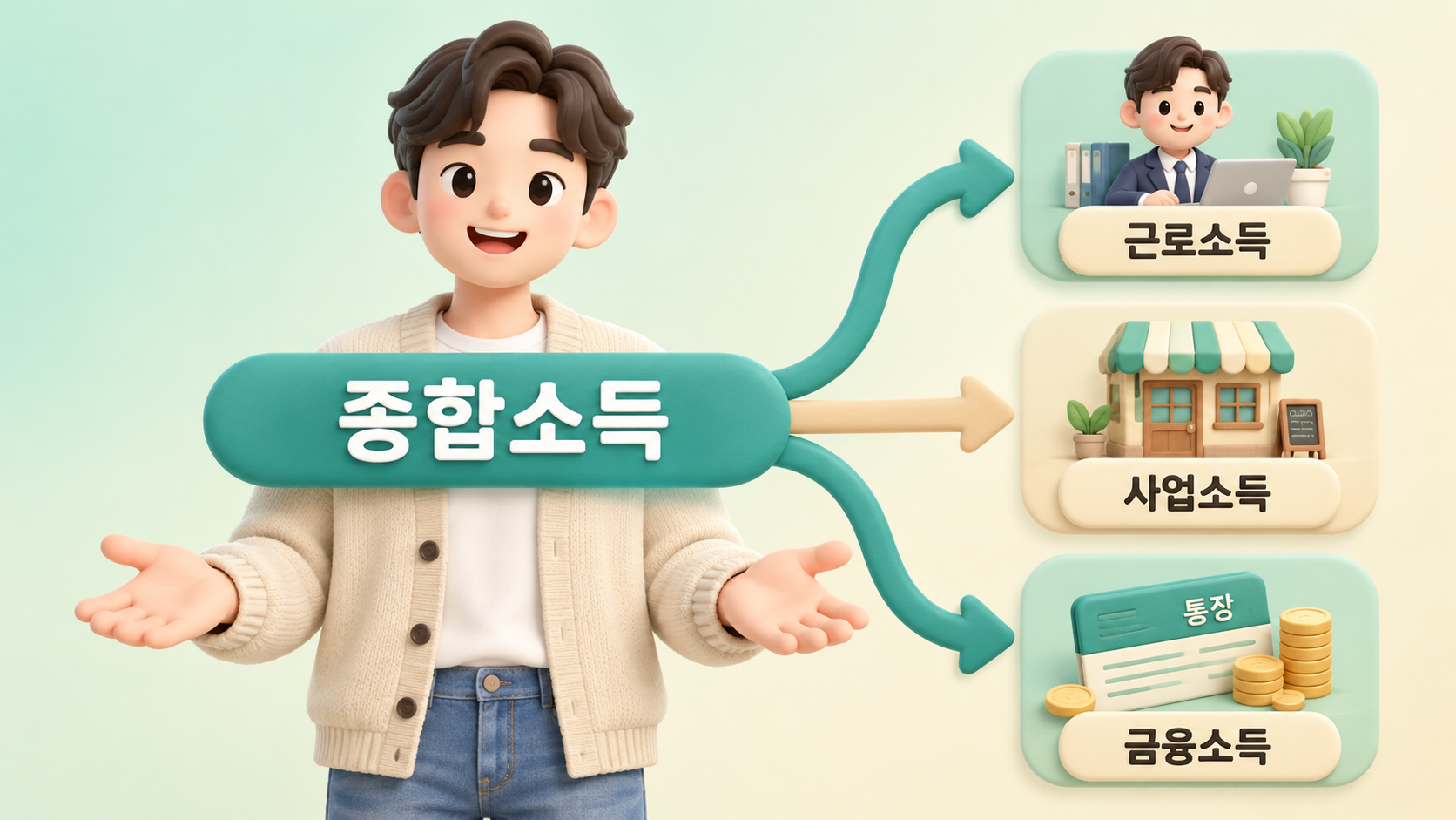 금융소득 합산 계층도