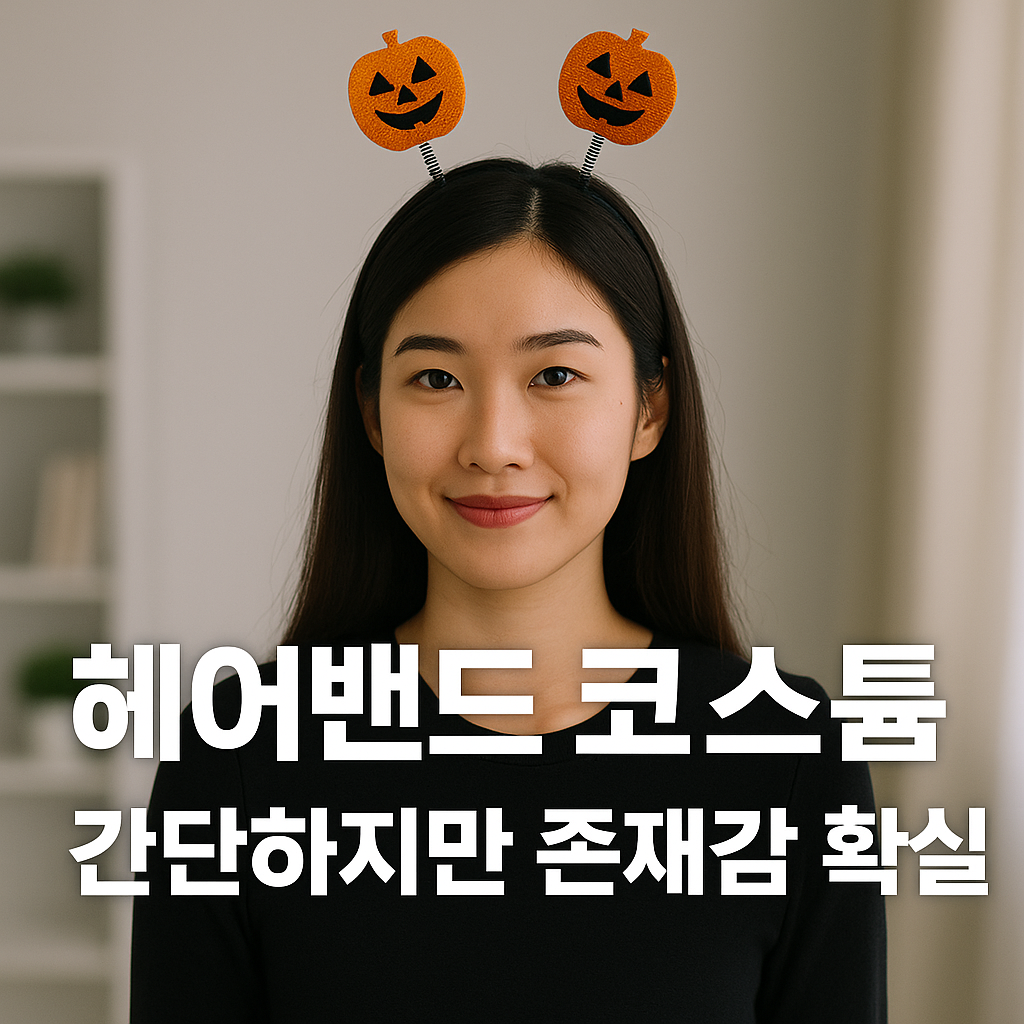 헤어밴드 코스튬 – 간단하지만 존재감 확실